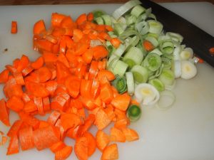 Crema de calabaza, coco y jengibre