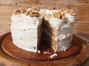 pastel de zanahorias saludable