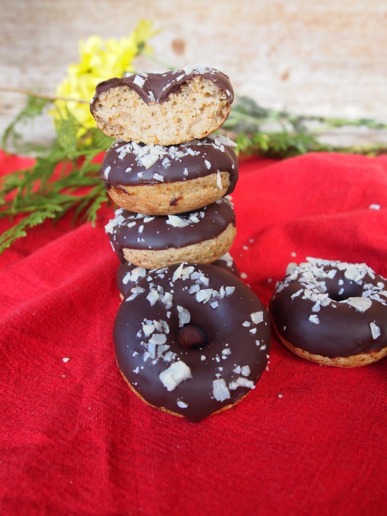 Donuts saludables de calabaza